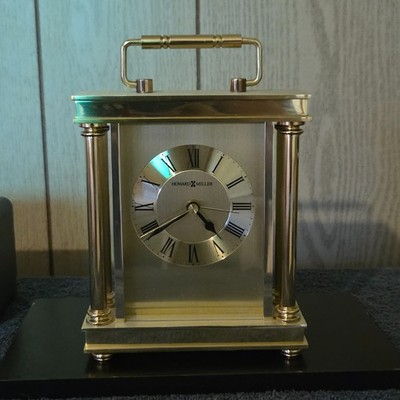 Howard Miller Audra Table Clock, polished brass - 645584