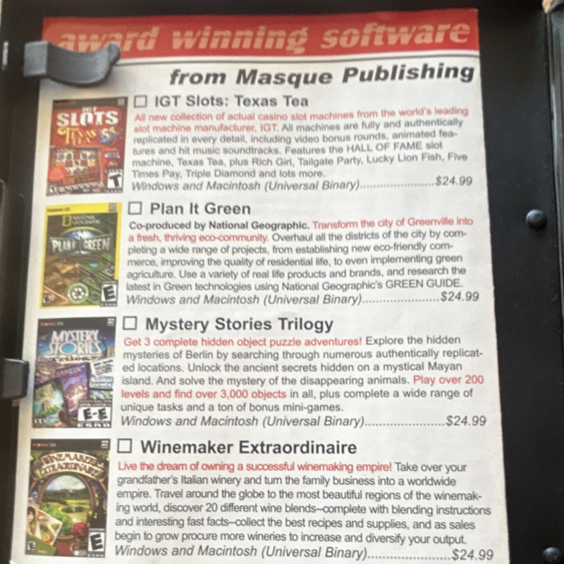 IGT Slots: Texas Tea Casino & Gambling Game CD for Windows & Macintosh