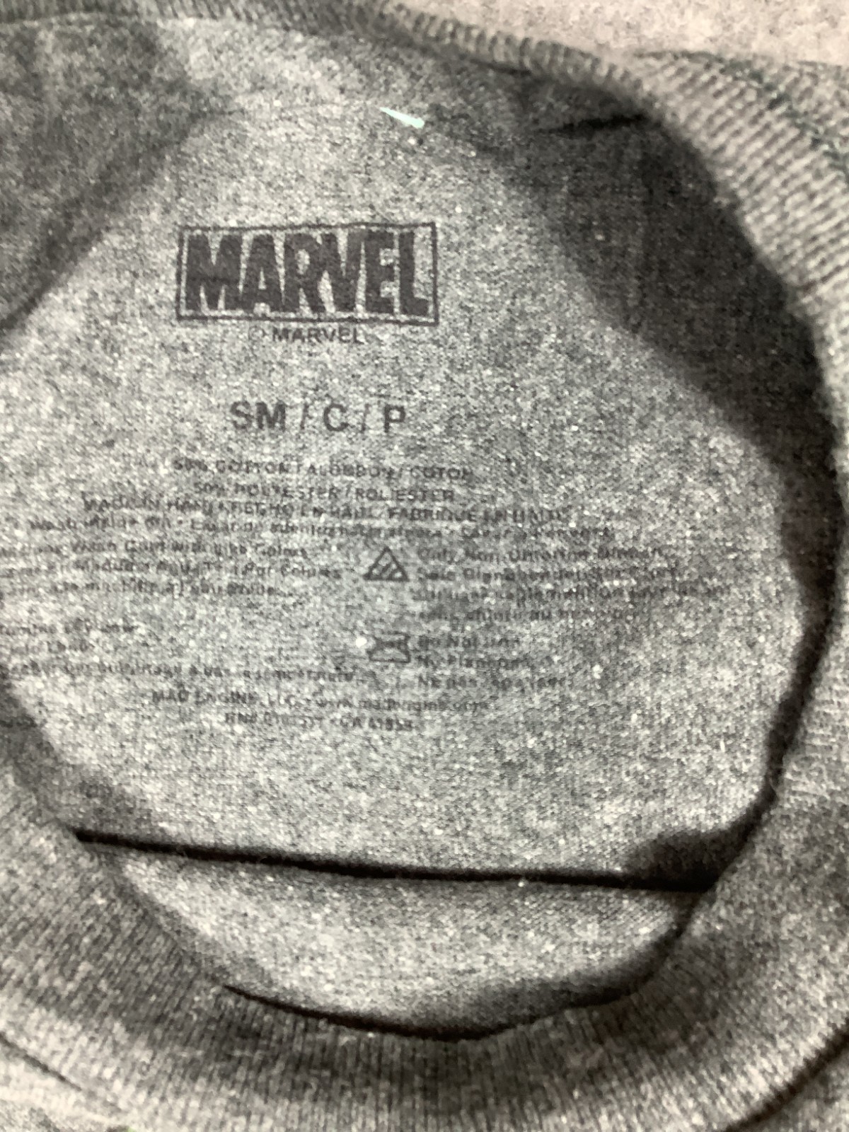 Vintage Marvel T Shirt Mens Small Grey Superhero Comic Retro 90s 507 image 3