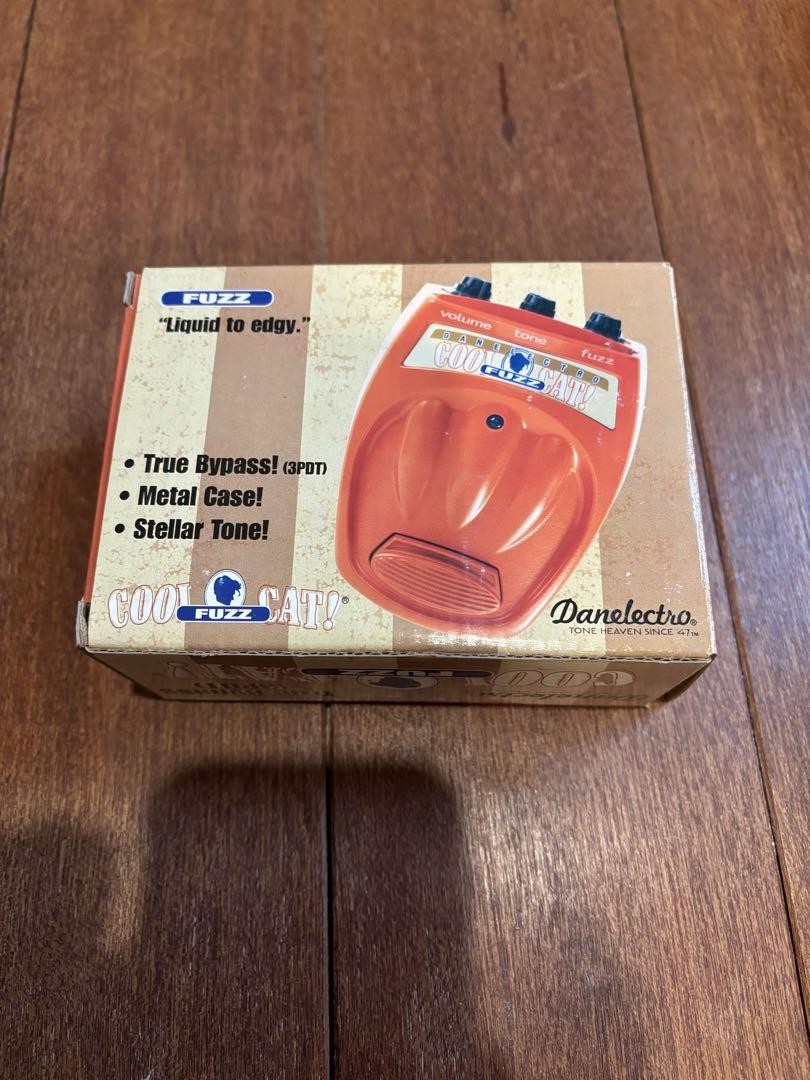 ギター Danelectro Cool Cat Fuzz V1 STOMP BOX STEALS: FUZZ- DANELECTRO Cool Cat Fuzz V.1