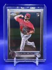 2022 Topps Chrome Update #USC127 Chase Silseth RC FREE SHIPPING