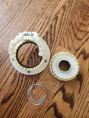 #ad Samsung Washer Clutch Gear Coupling P# DC97 18439A Samsung Top Load Washer Used $25.00