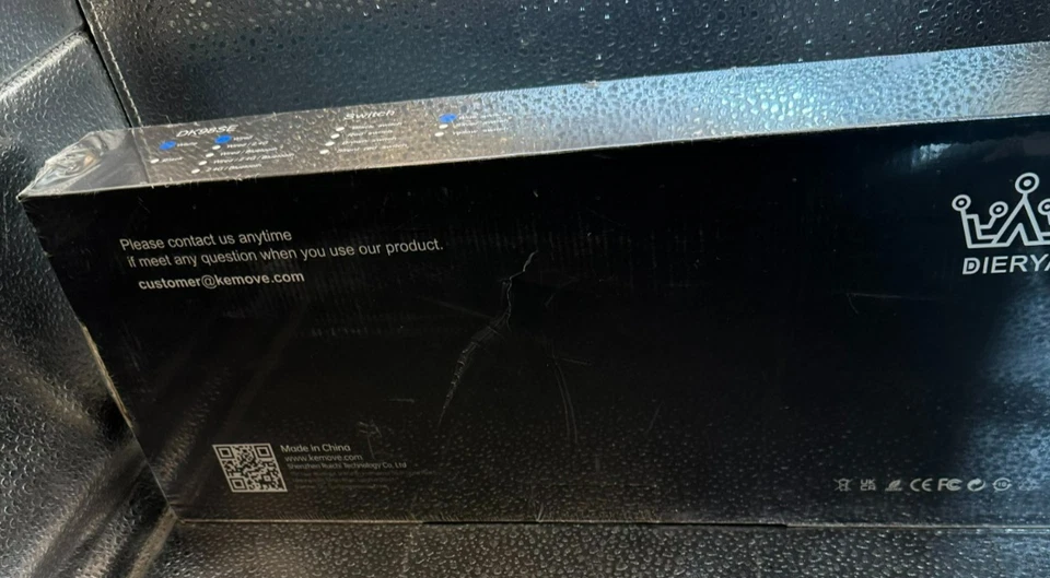 DIERYA DK98SE RGB Wireless Mechanical Keyboard Bluetooth 2.4G USB C - Image 3 of 4