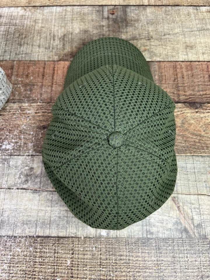 Lot of (2) Under Armour UA Tactical Hat Cap StretchFit Hats  L/XL Green Beige - Image 4 of 4