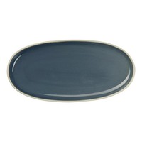 Asa Selection Semana Aperitifteller Vorspeisenteller Steinzeug Blau B 20 Cm