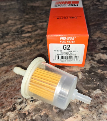 PRO GAUGE 5/16 Fuel Filter G2 GF61 GF20011 33032 PFF20011 FREE SHIPPING