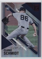 2021 Panini Chronicles Elite Red 96/199 Clarke Schmidt #10 10k8