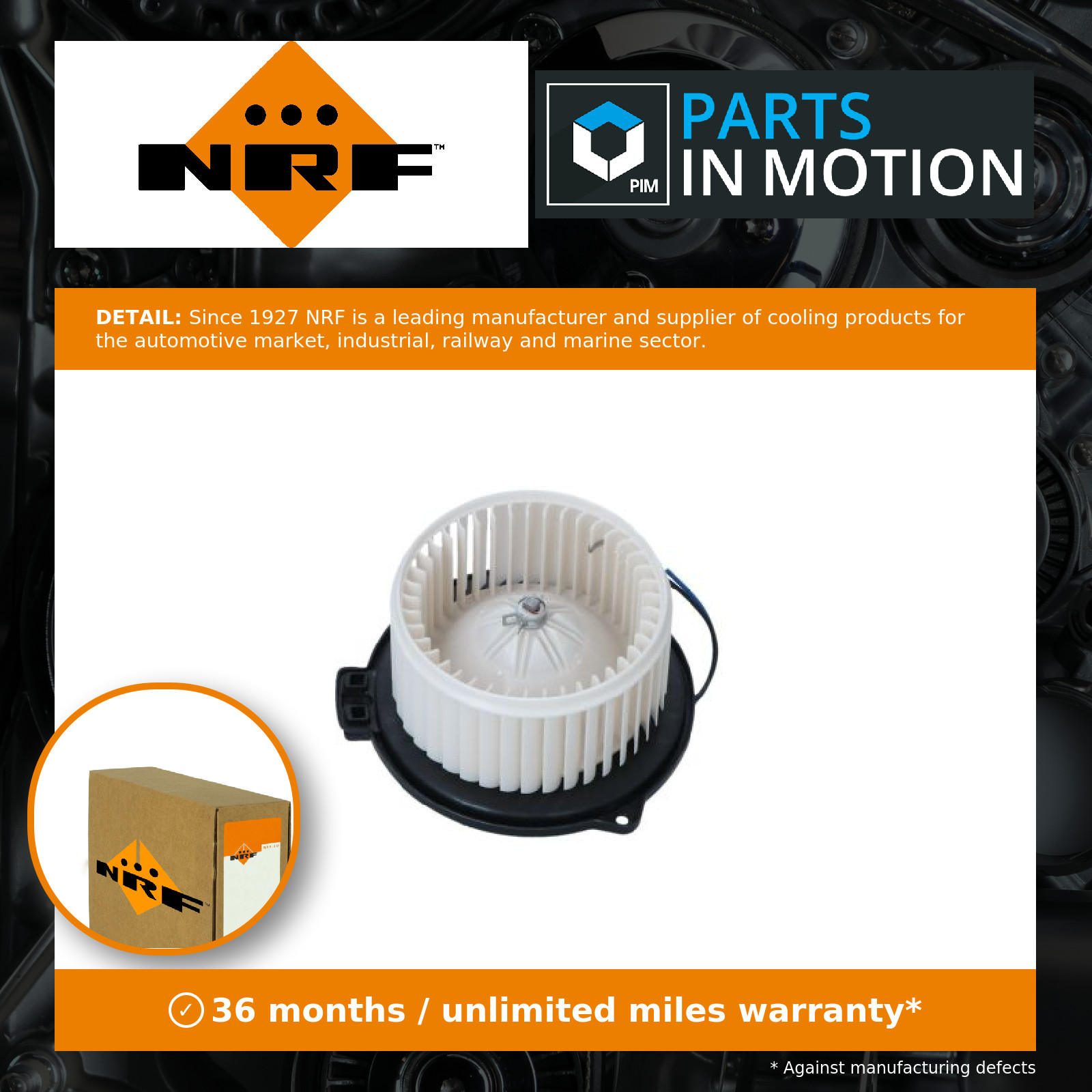Interior Blower Motor fits VAUXHALL ANTARA 2.4 2006 on Heater NRF 4803884 New