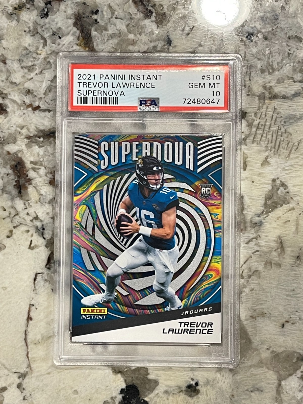 Trevor Lawrence Panini Instant Supernova #S10 Base