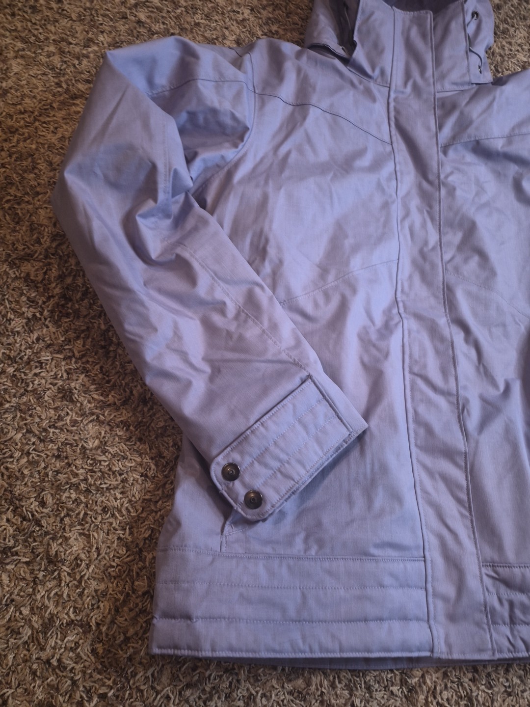 columbia jacket Interchange Size Medium  Light Pu… - image 4