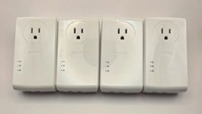 ZyXEL PLA5456 Powerline Ethernet Adapter 4x 1800Mbps AV2 2-Port Gigabit White