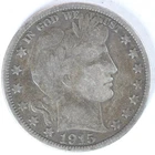 VG/F 1915 S Barber Half Dollar