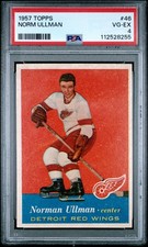 1957 TOPPS #46 NORM ULLMAN PSA 4
