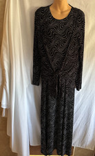 CHOICES Women's Size MED Two Piece Long Stretchy Tank Dress with Matching Jacket