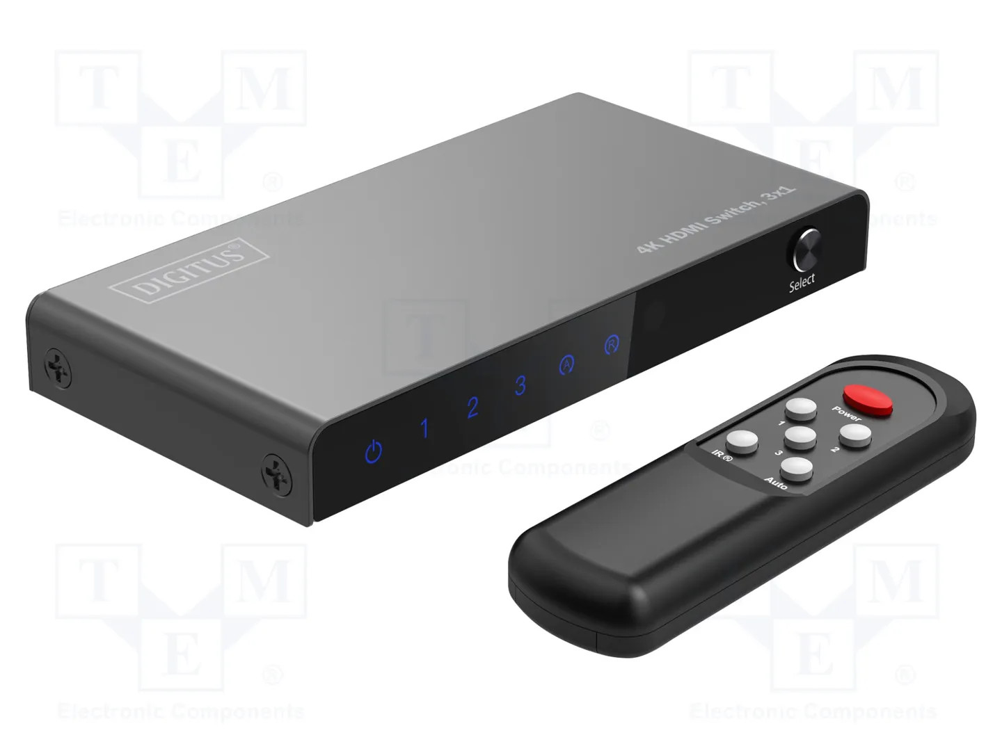 Conmutador HDMI 4K 3x1 Digitus HDR - Imagen 2