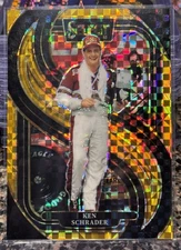 Ken Schrader 2025 Panini Select Gold Power Plaid 01/13 #229 Folgers Chevy