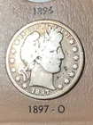 1897-O Barber Half Dollar Good Hard Date In My Photos!