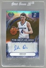Josh Dix 2025 Bowman Best University #BA-JD Gold Refractor Auto /50
