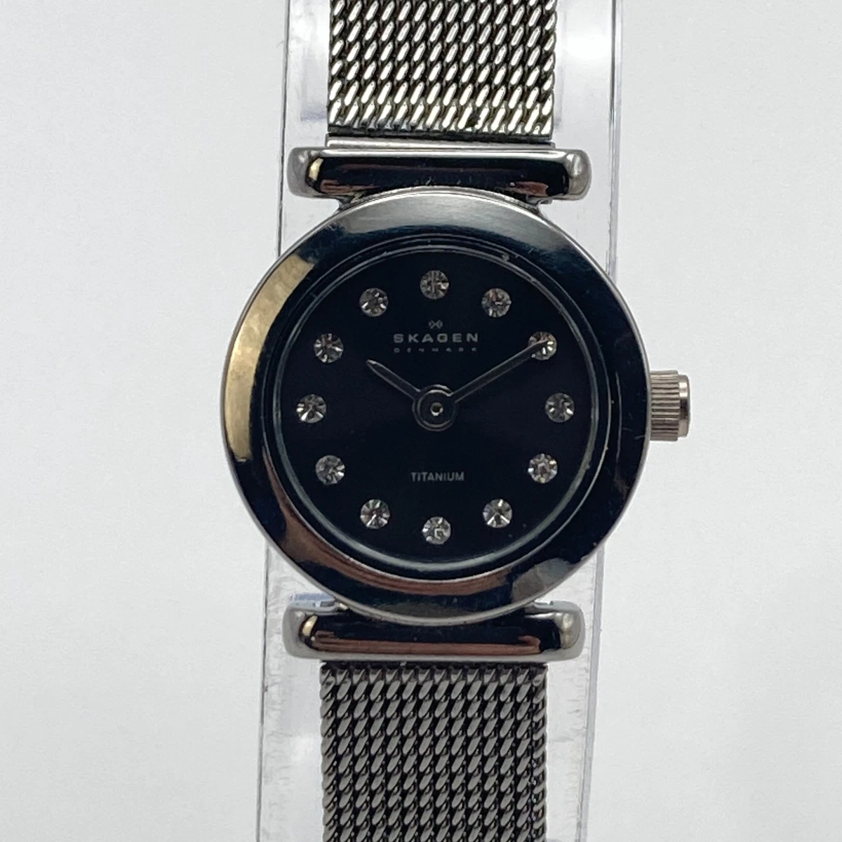 SKAGEN LADIE\'S ULTRA TITANIUM MOTHER OF PEARL WATCH 569STTLB Skagen Women main image 2
