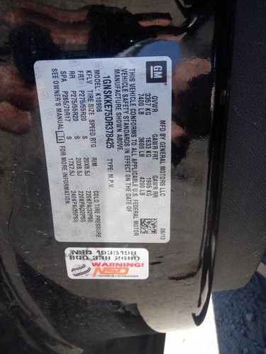 Power Brake Booster Fits 12-14 ESCALADE 25900059 - Picture 7 of 8