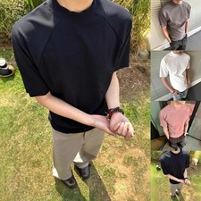 Top uomo atletico con collo alto per allenamento fitness corsa e body