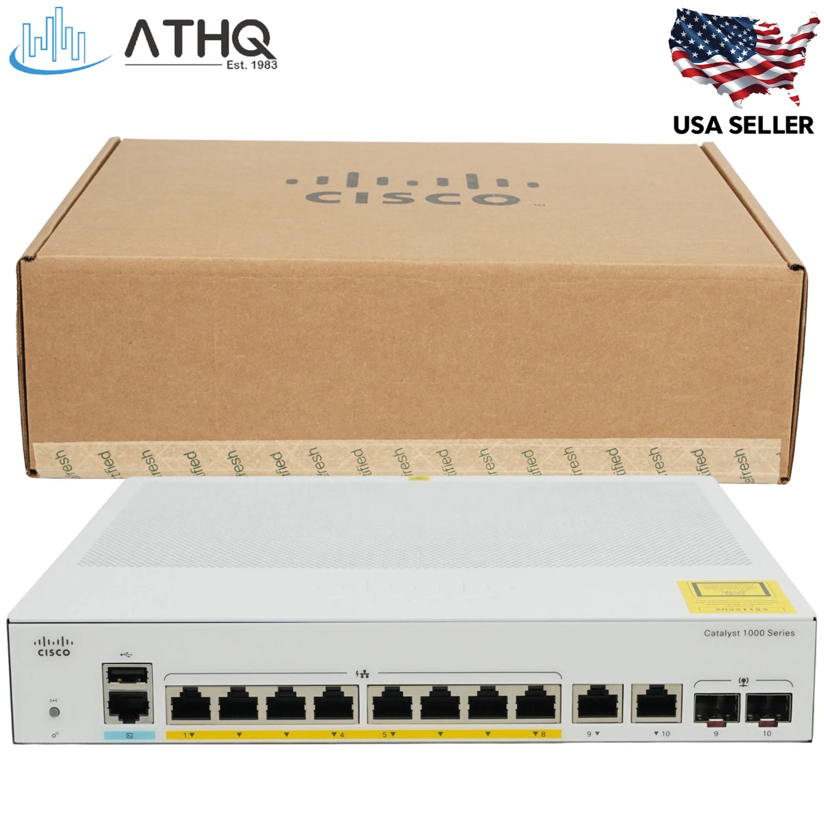 Cisco 8 Port Gigabit Switch for sale | eBay