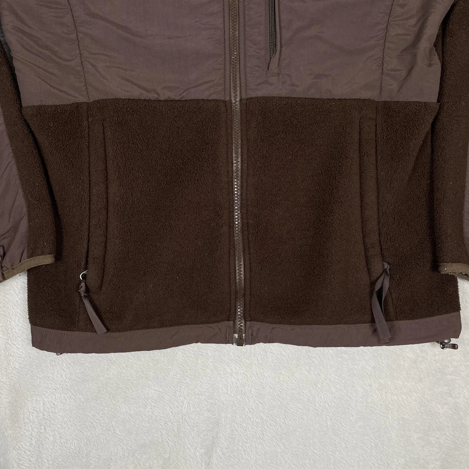 VINTAGE The North Face Denali Fleece Jacket Womens M Brown Polartec Outdoor - Image 3 of 4