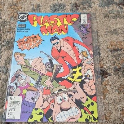 DC Comics Plastic Man #1 Copper Age DC Universe Superheroes Direct Color