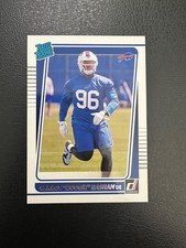 2021 Donruss - Carlos Boogie Basham - Rated Rookie #306 - Buffalo Bills