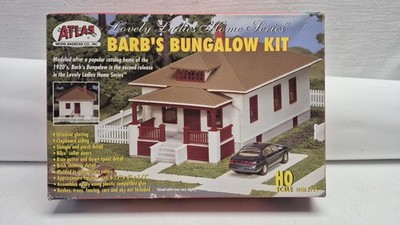 Atlas H0 US- Bausatz 1:87, Barb's Bungalow Kit # 712 Lovely Ladies Home Series