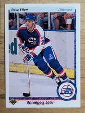1990-91 Upper Deck French #71 Dave Ellett