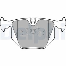 ? DELPHI BREMSBELAGSATZ SCHEIBENBREMSE HINTEN 34211162862 NEU DE STOCK