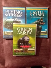 Classic Steam Train Collection 3 DVD Job Lot
