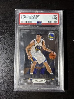 2012-13 Panini Prizm #203 Klay Thompson PSA 9 ROOKIE RC