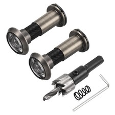 5/8" Door Viewer Peephole, 2 Pcs Zinc Alloy Privacy Door Viewer with Privacy ...
