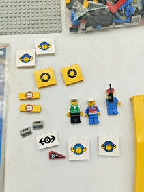LEGO 4555 Cargo Station with Instructions COMPLETE 9V 9v Train Train 4558 4547