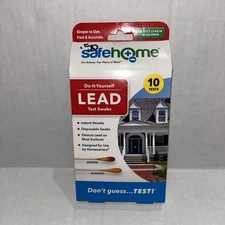 SAFE HOME Do -It-Yourself Lead 10pk Test Swabs #101623 Fast Shipping