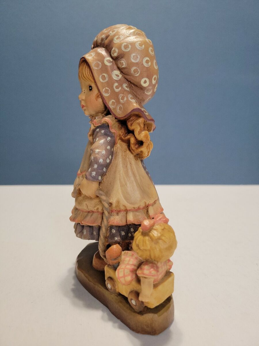 Vintage ANRI Wooden Carved Figurine “Playtime” 1702/4000 Vintage ANRI Wooden Carved Figurine “Playtime” 1702/4000