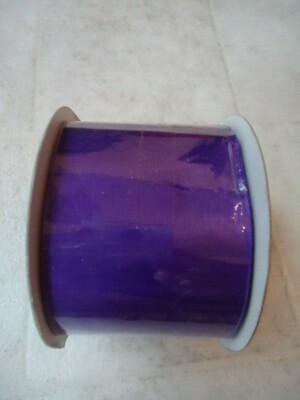 Berwick Woven Transparent Purple Misty Sheer Ribbon 2 ½  X 25 Yds.