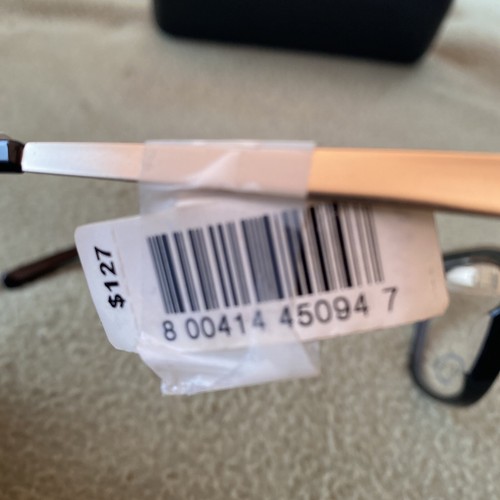 Oscar De La Renta Eyeglasses Frames OSL720 - 53-17-135, Black/Gold With Case D-1 - Picture 4 of 10