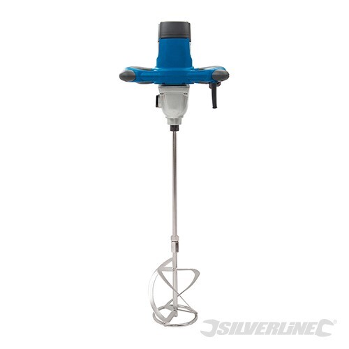 PLASTER PADDLE MIXER 1220W 2 SPEED 140MM PAINT CEMENT GROUT MIXER 264219 - Picture 3 of 3
