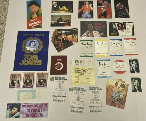 TOM JONES - MISCELLANEOUS COLLECTBLE MEMORABILIA - EXCELLENT CONDITION - Picture 3 of 11