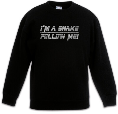 I'm A Snake Follow Me Kinder Pullover Gamer Game Geek Gaming Nerd Battleground