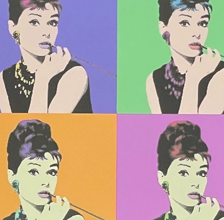 ANDY WARHOL * Audrey Hepburn * 57 x 38 cm * signed lithograph * limited # xx/100 - Bild 3 von 4
