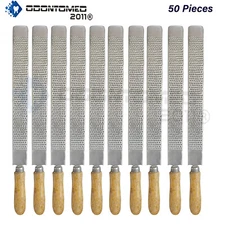 50 Farrier Rasp w/ Wooden Handle, Mini Hoof Rasp for Horse, Pigs, Goats Calf ODM