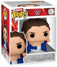 Funko Bristish Bulldog Bitty Pop! WWE 7/8" Vinyl Figure Davey Boy Smith