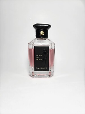 Pose as Rose Fragrance World Eau de Parfum 100ml Damen Rose Violett Tonka