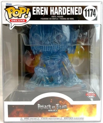 Funko Pop! Attack On Titan 6" Eren Hardened #1174 Special Edition with Protector