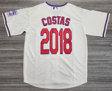 Bob Costas Signed 2018 MLB Hall Of Fame Jersey Broadcaster Sportscaster RAD