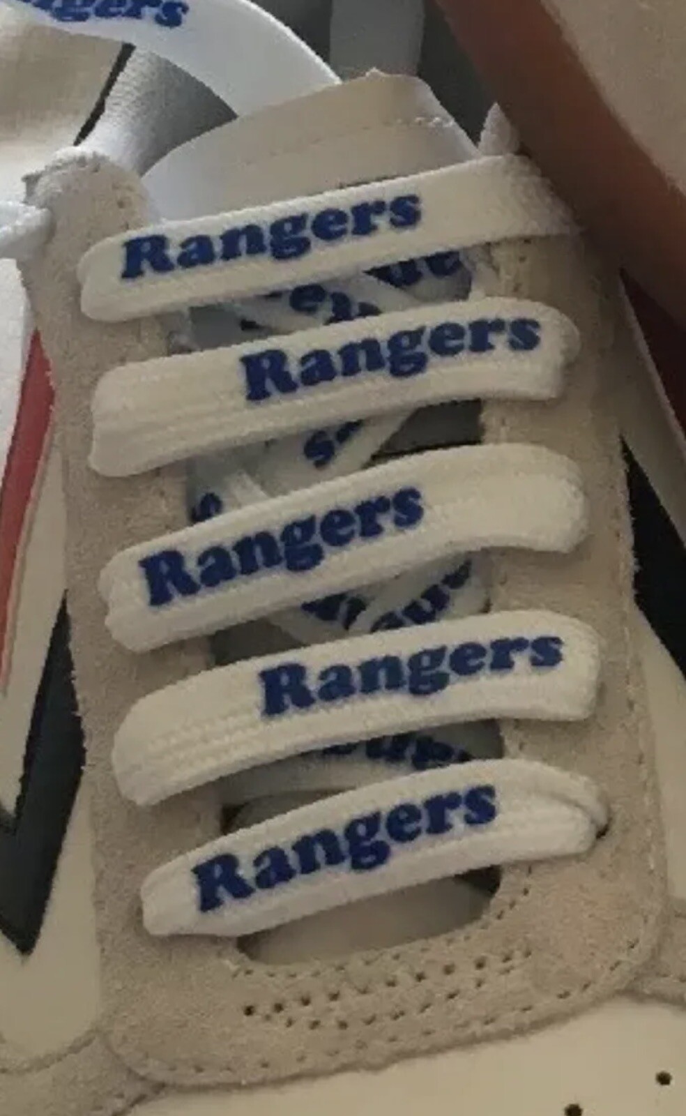 1x Pair Glasgow Rangers Trainer Shoe Laces eBay